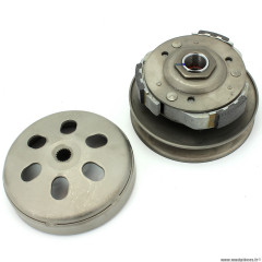 Embrayage TNT complet Ø 125mm pour maxi-scooter kymco agility 125 de 2006 à 2017