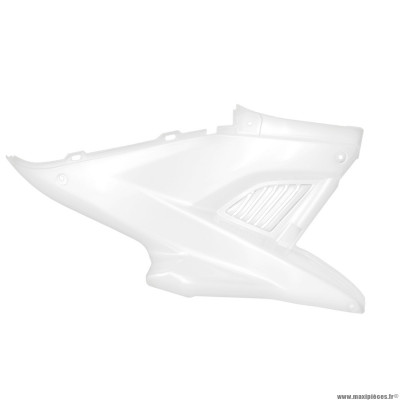 Capot moteur droit blanc marque TNT pour scooter yamaha nitro / aerox