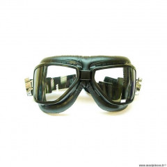 Lunette moto vintage bulldog verre bombé modèle 7731