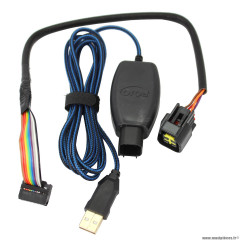 Cable de connection rojo ecu / pc pour scooter tnt motor city 125 / 50cc euro 4