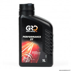Huile marque Global Racing Oil 2T performance (bidon 1L)