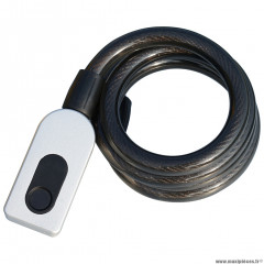 Antivol à cable marque Lock Force finger print 1070mm diamètre 12mm