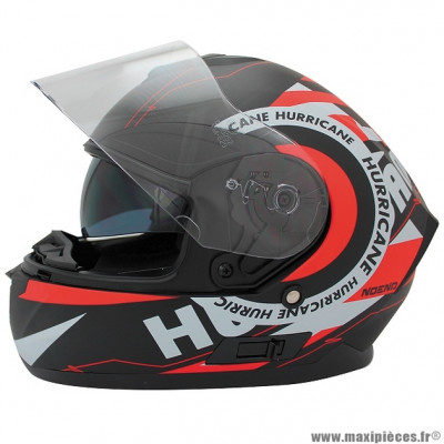 Casque intégral marque NoEnd start graphic black red taille xs (53-54)