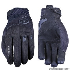 Gants marque Five Gloves rs3 noirs coques (certification en 13594:2015) m