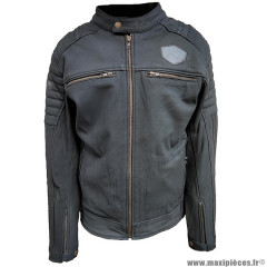 Blouson cuir nascar taille m