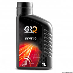 Huile 2T marque Global Racing Oil synt-10 100% synthèse (bidon 1l)