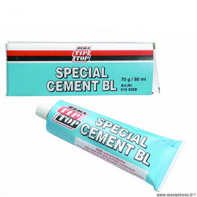 Special cement bl tip top réparation vulcanisation pneu (tube 70g)