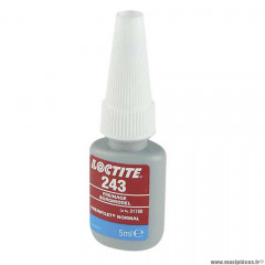 Outil réparation / fixation marque Loctite - 243 frein filet résistance normale (tube 5ml)