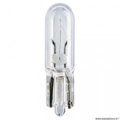 Lampe / ampoule 12v 1.2w (w1.2w) wedge osram temoin t5 (w2x4.6d) éclairage compteur