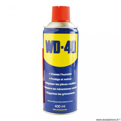 Huile / lubrifiant multifonction wd40 400ml (aérosol)