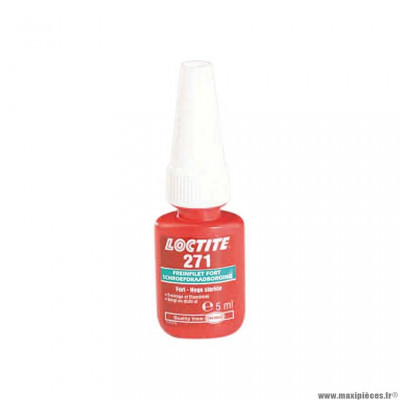 Outil réparation / fixation marque Loctite - 271 frein filet résistance forte (flacon 5ml)