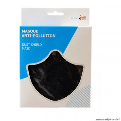 Masque de confort en neoprene avec systeme anti pollution (avec capsule charbon actif)