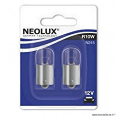 Lampe / ampoule 12v 10w (ba15s) neolux graisseur (blister de 2)