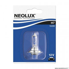 Lampe / ampoule 12v 55w (h7) neolux projecteur (px26d) blister