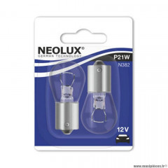 Lampe / ampoule 12v 21w (ba15s) neolux (blister de 2)