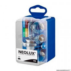 Lampe / ampoule 12v - coffret h4 neolux