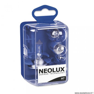 Lampe / ampoule 12v - coffret h7 neolux