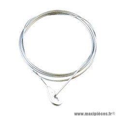 Câble pour motoculture / tondeuse tête oeillet / anneau (1.90 m) - diamètre 2.5mm