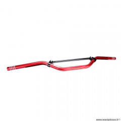 Guidon cross-bar alu rouge (l740 h 70) + mousse marque Doppler pour 50 à boite