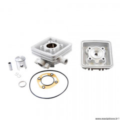 Haut moteur alu er1 (piston vertex mono-se) marque Doppler pour mobylette pgt 103 spx / rcx / sp liquide