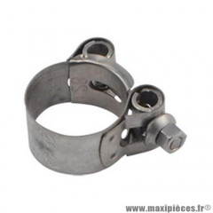 Collier pot pour moto en inox 29-31mm