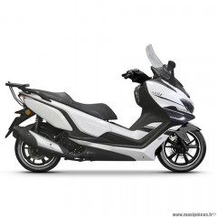 Porte bagage / support top case marque Shad pour maxi-scooter daelim 125 / 250 xq1 après 2018