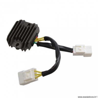 Regulateur de tension marque Teknix pour maxi-scooter 300 piaggio mp3 / vespa gts / atlantic (5 fil
