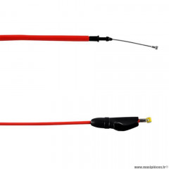 Câble de transmission embrayage teflon rouge marque Doppler pour 50 à boite derbi euro3 / euro4