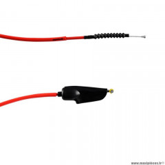 Câble de transmission embrayage teflon rouge marque Doppler pour 50 à boite derbi senda euro2