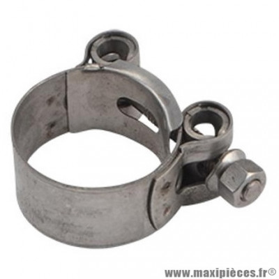 Collier pot pour moto en inox 32-35mm