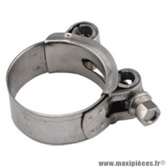 Collier pot pour moto en inox 44-47mm