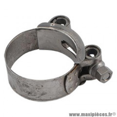 Collier pot pour moto en inox 48-51mm