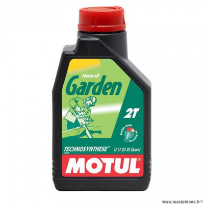 Huile moteur 2T marque Motul garden (1L) - motoculture