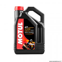 Huile moteur 4T marque Motul 7100 5w40 (4L)