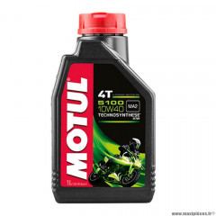 Huile moteur 4T marque Motul 5100 10w40 (1L)