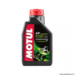 Huile moteur 4T marque Motul 5100 10w50 (1L)