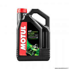 Huile moteur 4T marque Motul 5100 10w50 (4L)