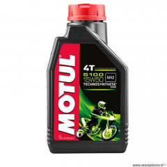 Huile moteur 4T marque Motul 5100 15w50 (1L)