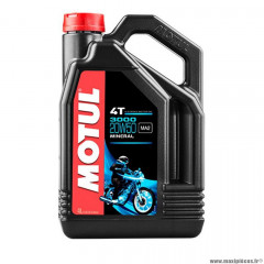 Huile moteur 4T marque Motul 3000 20w50 (4L)