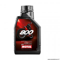 Huile moteur 2T marque Motul 800 factory line off road (1L)