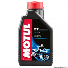 Huile moteur 2T marque Motul 100 (1L)