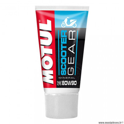 Huile boite / transmission gear 80w90 (150ml) marque Motul pour scooter