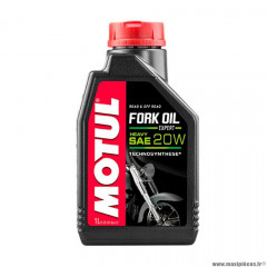 Huile fourche marque Motul fork oil expert 20w heavy (1L)