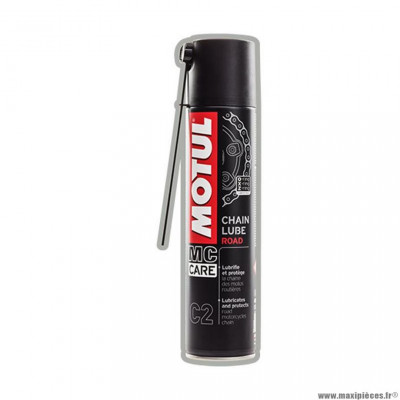 Graisse chaine marque Motul c2 chain lube road (aérosol 400ml)