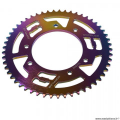 Couronne 10 420 53 dents d102 fix 3x2 alu neochrome marque Doppler pour 50 à boite drd racing / rcr après 2011