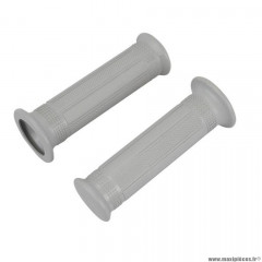 Revêtements poignees gris 115mm pour scooter / cyclo