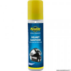 Nettoyant intérieur casque marque Putoline helmet sanitizer (aérosol 75ml)
