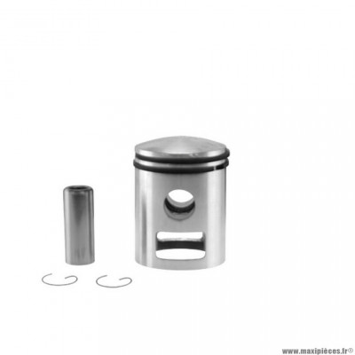 Piston marque Airsal pour mobylette mbk 88 / moteur av7 (pour cylindre semi-rond)