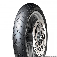 Pneu 12 pouces 130/70x12 scootsmart front/rear tl 62s marque Dunlop pour scooter