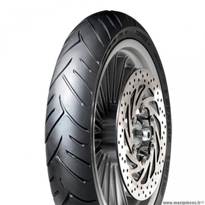 Pneu 14 pouces 90/90x14 scootsmart front/rear tl 46p marque Dunlop pour scooter